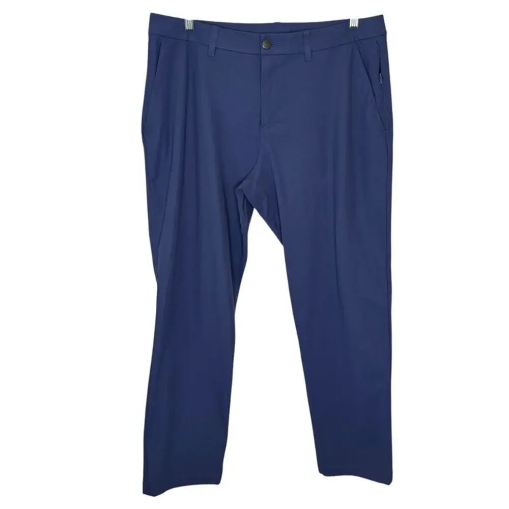 Lululemon ABC Classic-Fit Trouser Warpstreme in True Navy